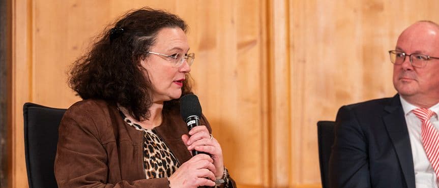 Andrea Nahles, Vorstandsvorsitzende der Bundesagentur für Arbeit