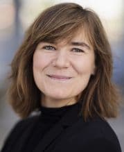 The picture shows the portrait of Sandy Jahn.