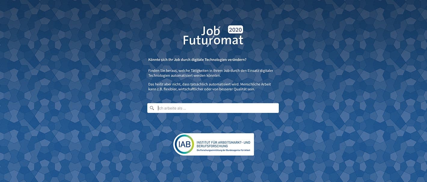 Bild vom IAB-Jobfuturomat