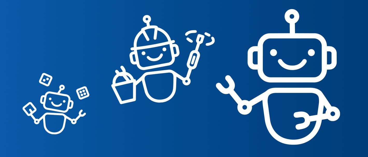 Drei Illustrationen von Jo Bot.